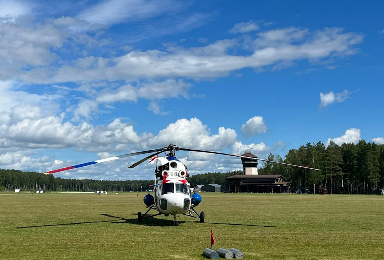 В Верхневолжье проходят соревнования на Кубок СНГ по вертолетному спорту
