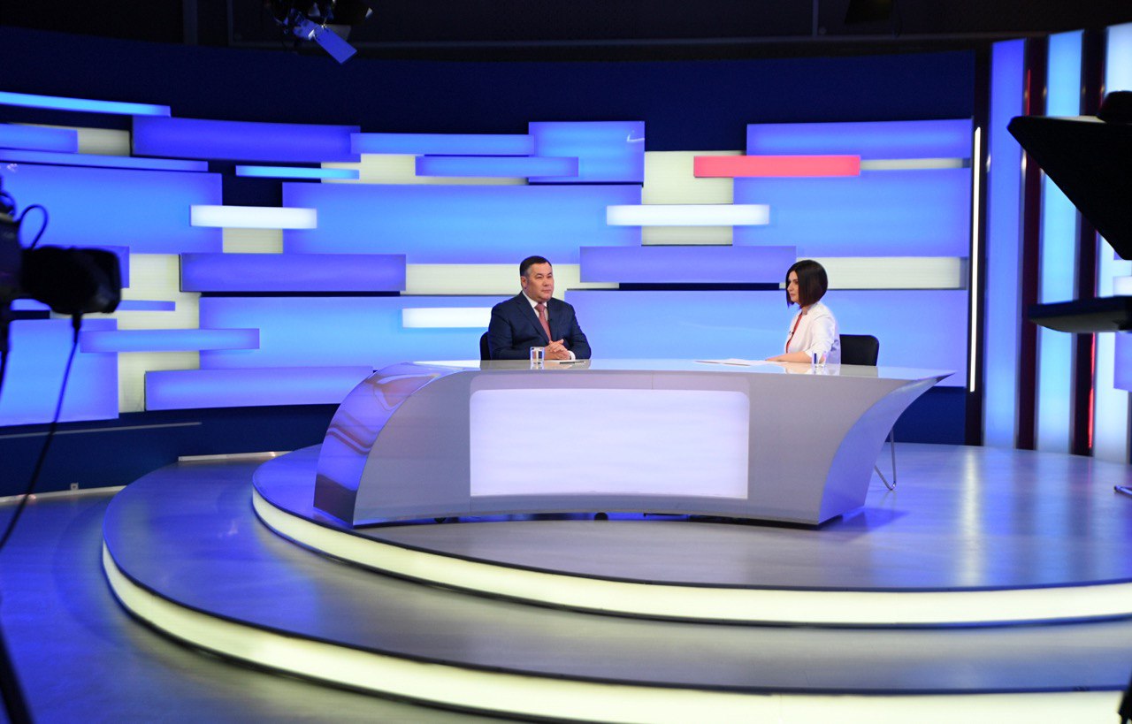 Губернатор Игорь Руденя ответит на актуальные вопросы в прямом эфире телjpeg
