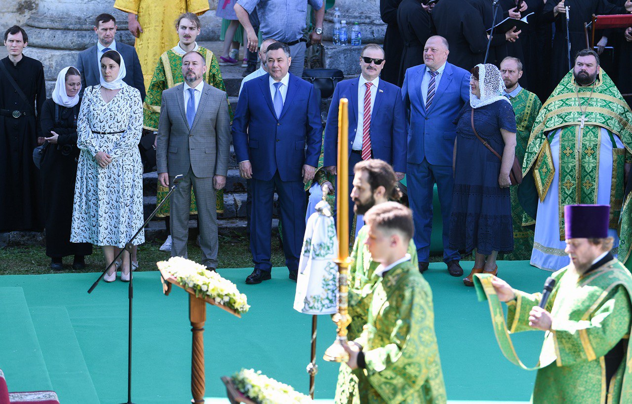 Губернатор Игорь Руденя принял участие в торжествах в честь 450 летия