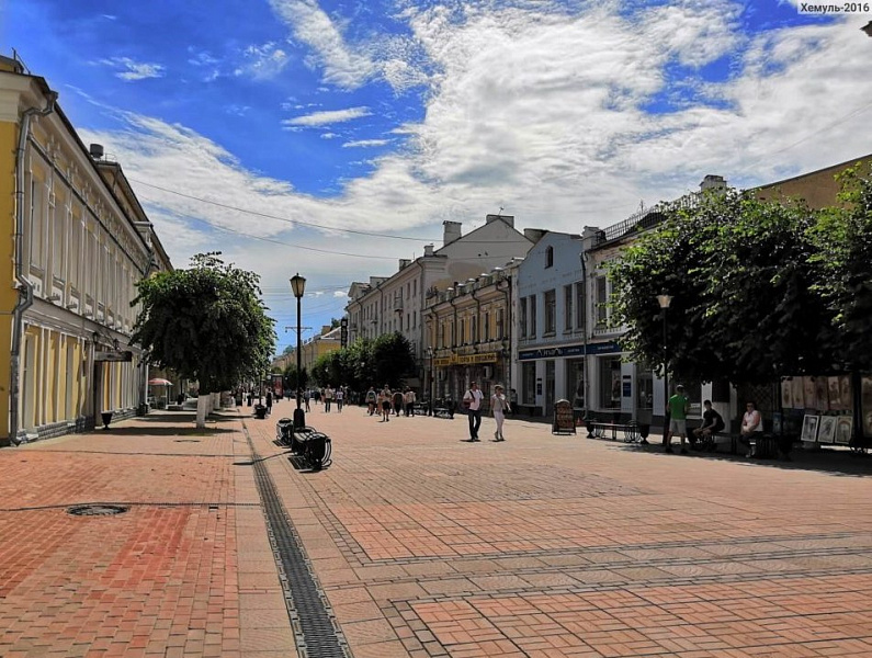 Наибольшее количество голосов жители Твери отдали за благоустройство улицы Трехсвятской