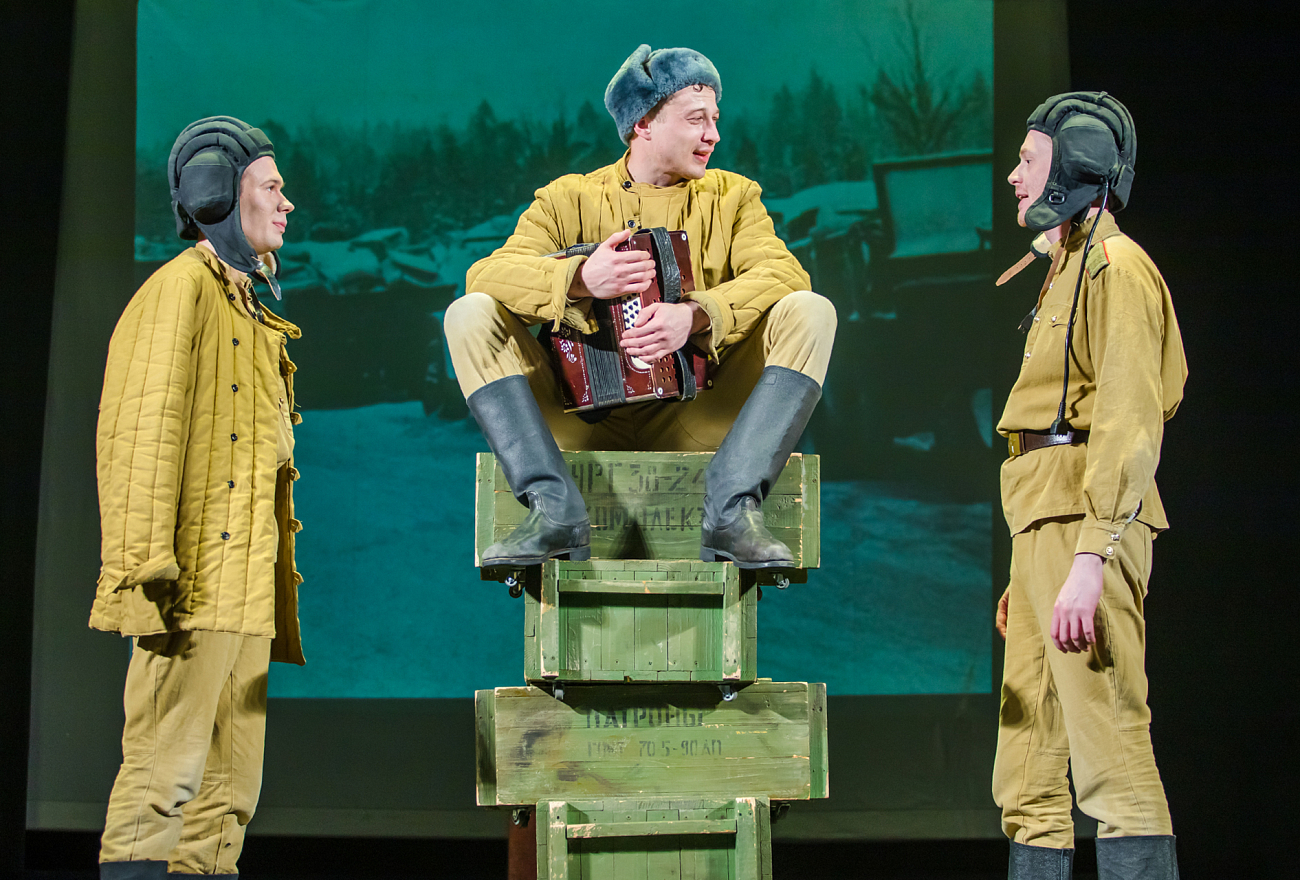 Тверской театр драмы показал в Москве спектакль в поддержку российских военнослужащих