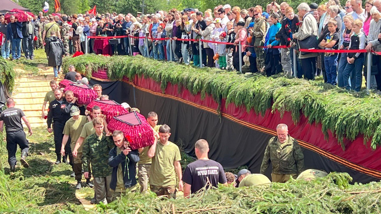 перезахоронение Ржев